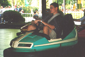 jim in bumper cars