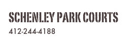 schenley park courts
412-244-4188