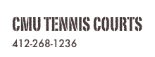 cmu tennis courts
412-268-1236