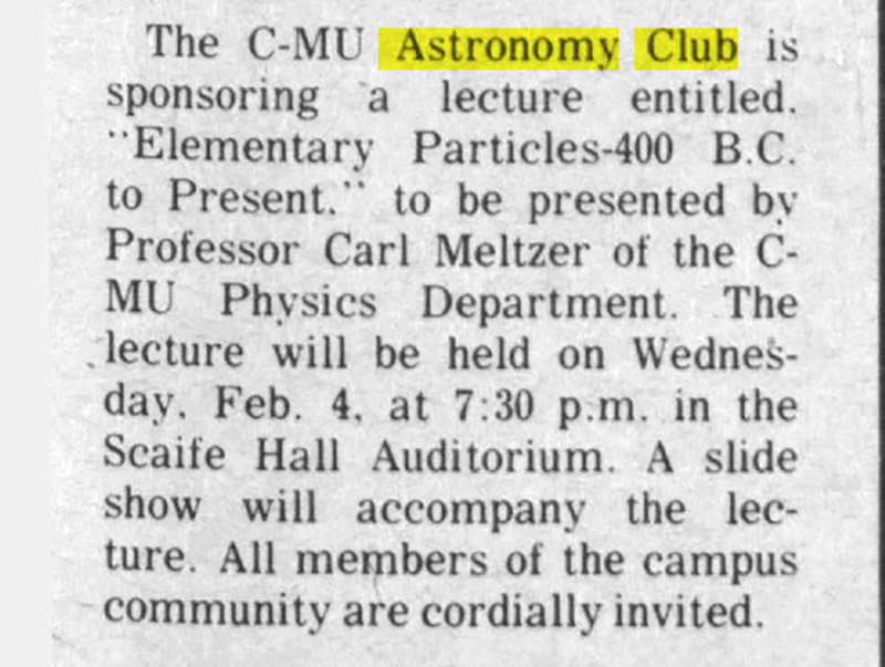 1970 Particle Physics lecture