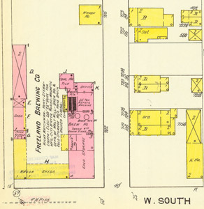 Freeland Brewery map