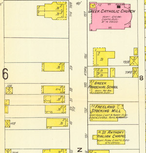 George Malenky map