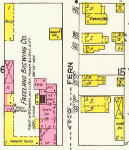 Freeland Brewery map