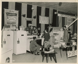 Fall 1950 Fashion
                  and Appliance Show