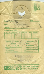 Cosgrove photo development envelope