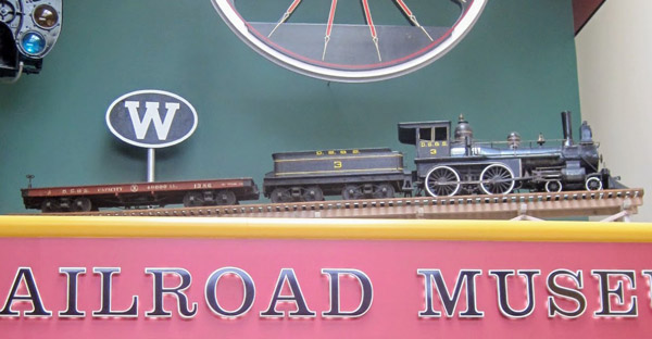 D. S. & S. miniature locomotive #3