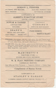 FHS 1936 comic operetta program