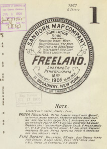 Freeland 1905 fire preparedness