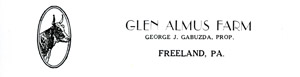 Glen Almus letterhead