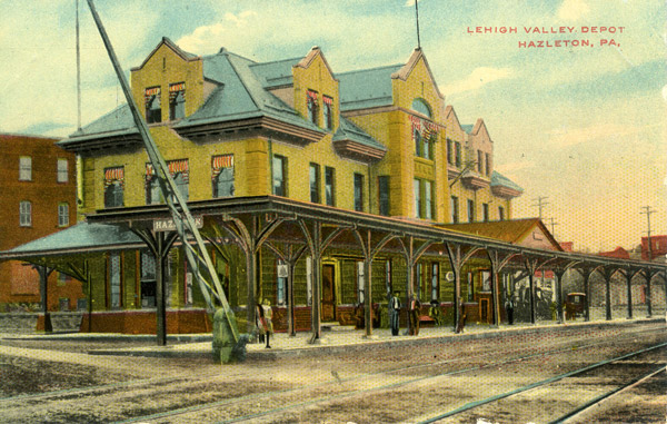 Hazleton LVRR depot