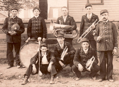 Eckley band at St. John's Reformed Church