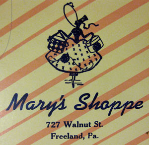 Mary's Shoppe
                hatbox