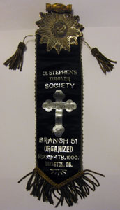 St. Stephen's Tiroler Society ribbon