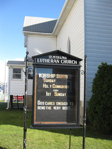 Saints Peter and Paul Lutheran Church, 2010