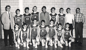 Freeland Slovaks C.Y.O. Basketball ca.1966