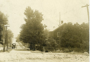 Presbyterian Church, horse wagon, Upper Lehigh