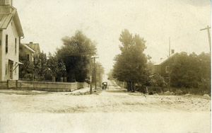 Presbyterian Church, horse wagon, Upper Lehigh