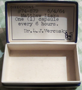 S. E. Vercusky pillbox