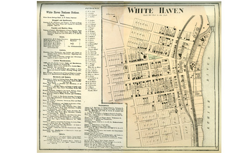 1873 map of White Haven