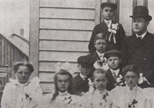 1906 Confirmation class 