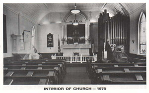 Interior of Sts. Peter and Pauls Lutheran Church 