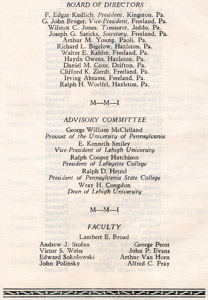 MMI 1948 Commencement program