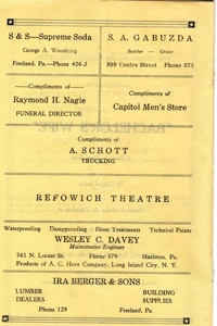 MMI 1948 school play program