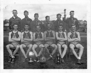 FHS 1934-1935 basketball team