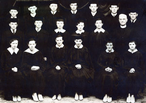 St. Ann's High School 1932 senior class photo