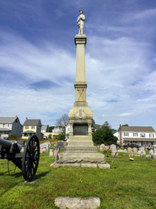 Soldiers Monument, Freeland Cemetery