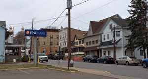 Site of former Merkt Hotel