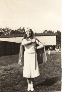 Ray Shrader, FHS Drum Major, 1938-1939