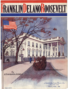 Franklin Delano Roosevelt sheet music