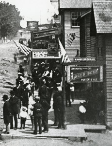 Centre St., 1886 - Freeland's 10th anniversary