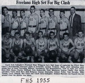 FHS Basketball 1955