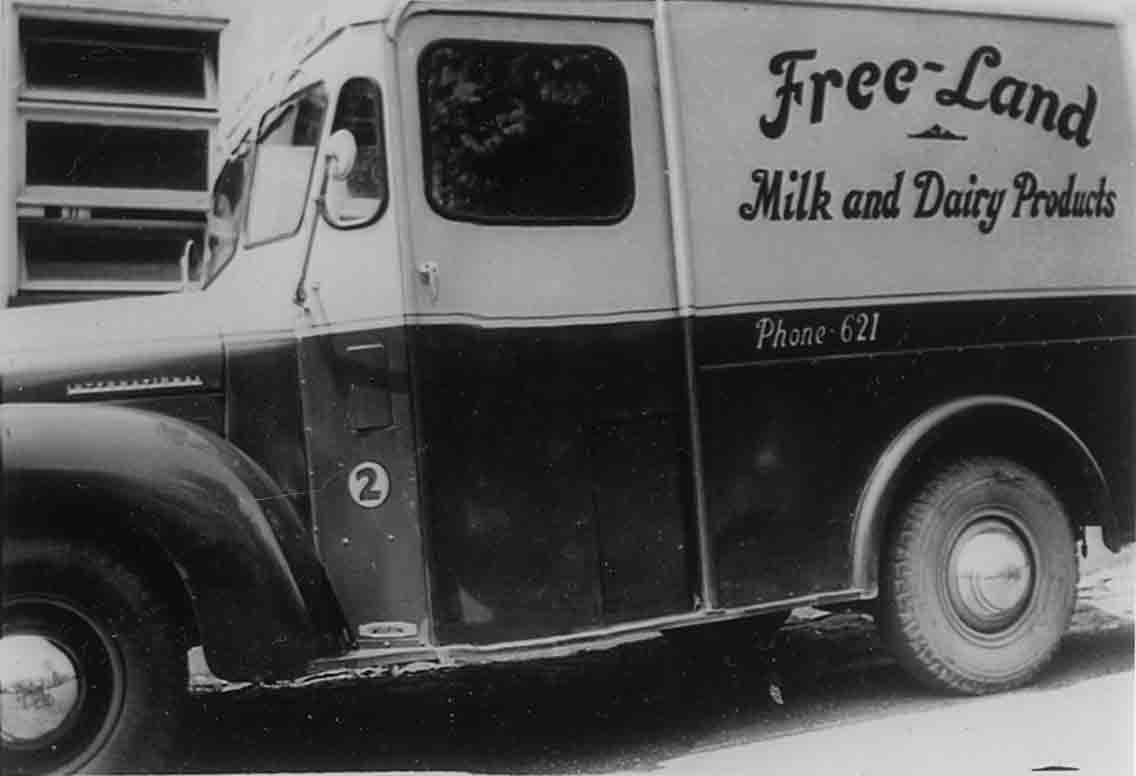 Freeland Dairy
                Truck