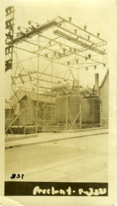 Freeland electrical station, ca. 1920s?