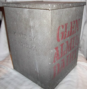 Glen Almus milk box