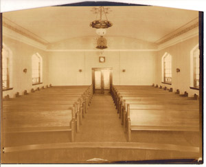 Interior of the Calvary Full Gospel Church