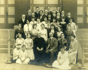 St. Mary's choir,
                from Tom Lavinka