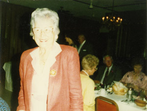 Miss Julie Chuckra, FHS teacher, 1940s