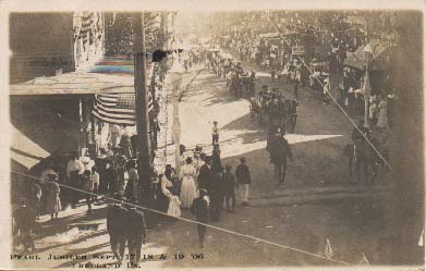 1906 Pearl Jubilee parade