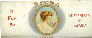 Bressler Nyona cigar box