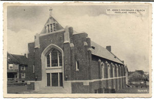 St. John's Reformed UCC, second church building
