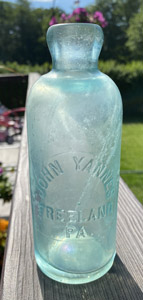 Old style Yannes bottle