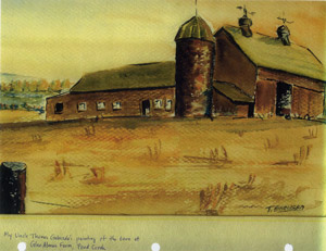 Painting of Glen Almus Farm