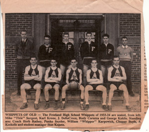 FHS Basketball 1933
