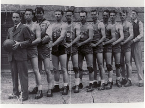 Freeland Basketball ca. 1946