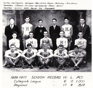 MMI Basketball Champs 1936-1937