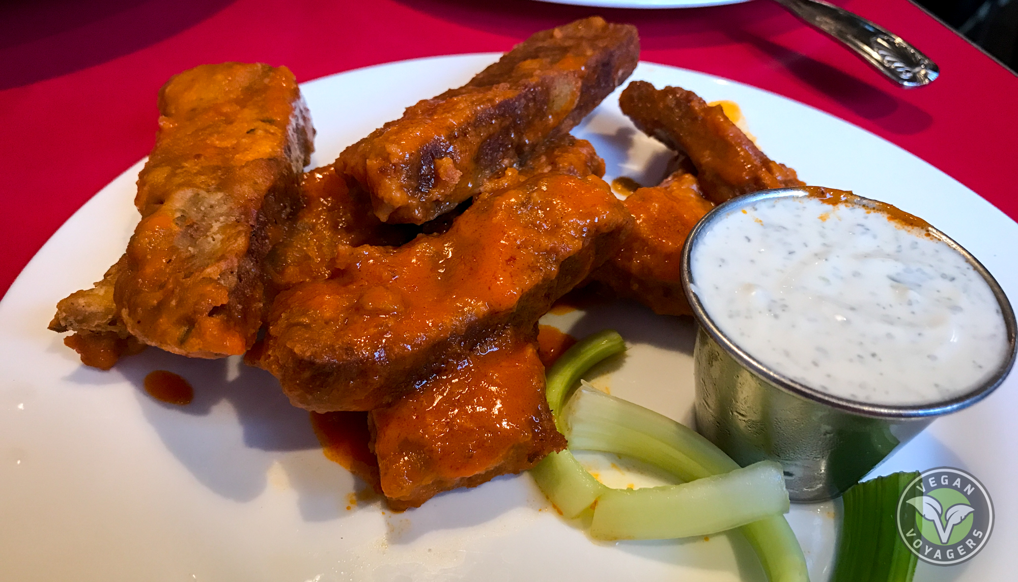 Their vegan buffalo wings are better than real buffalo wings